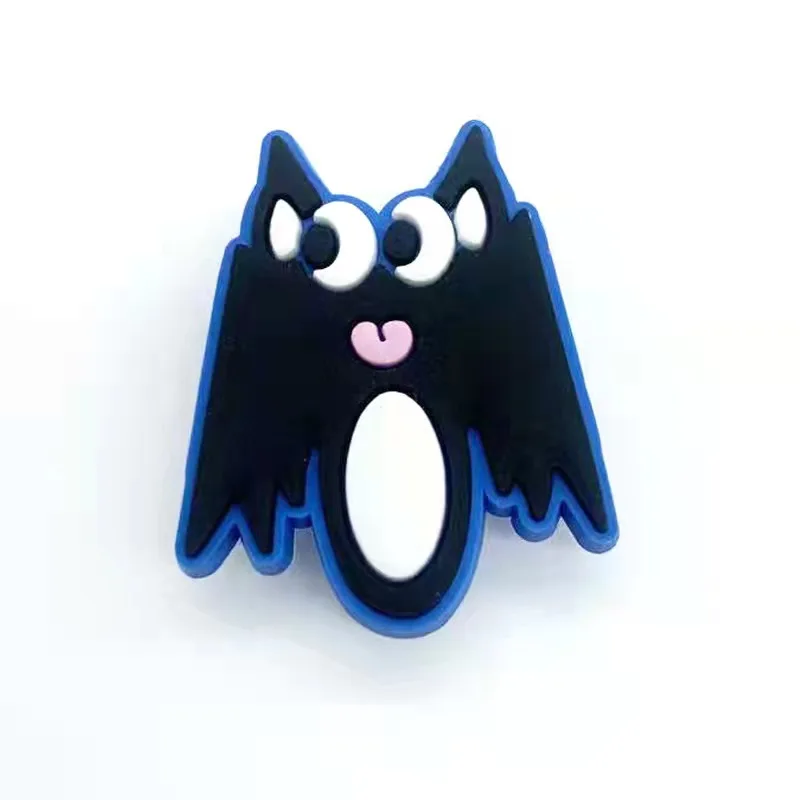 

wholesale custom logo rubber shoes accessories decorations letter black soft designer clogs shoe charms