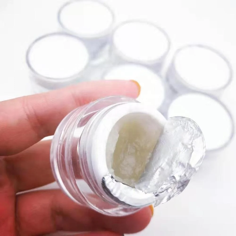 

Meecil Eyelash Extension glue Remover lash glue remover private label lash trays primer private label cream remover, White