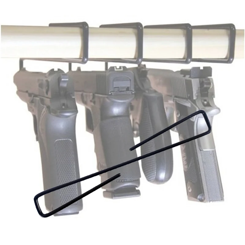 

Hot Sale Product 1PCS Tactical Gun Storage Hooks Gun Display Organizer for Hunting Accessory, Black