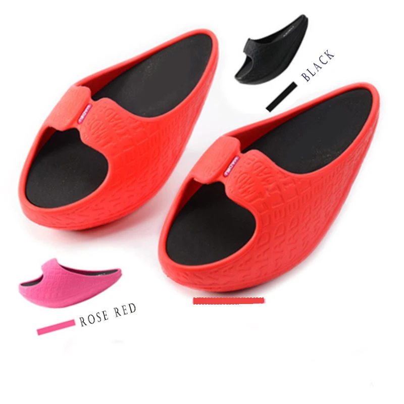 

fashion fancy yoga slippers EVA Japanese body slimming shakable slippers for skinny slim thin legs Shape Raising Hip lose weight