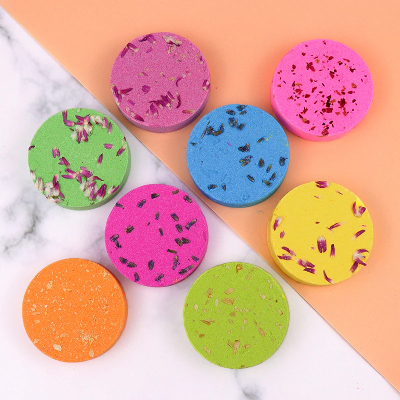 

2021 New Product Wholesale Private Label Custom Relax Essential Oil Vegan Natural Spa Eucalyptus Aromatherapy Shower Steamers, Colorful