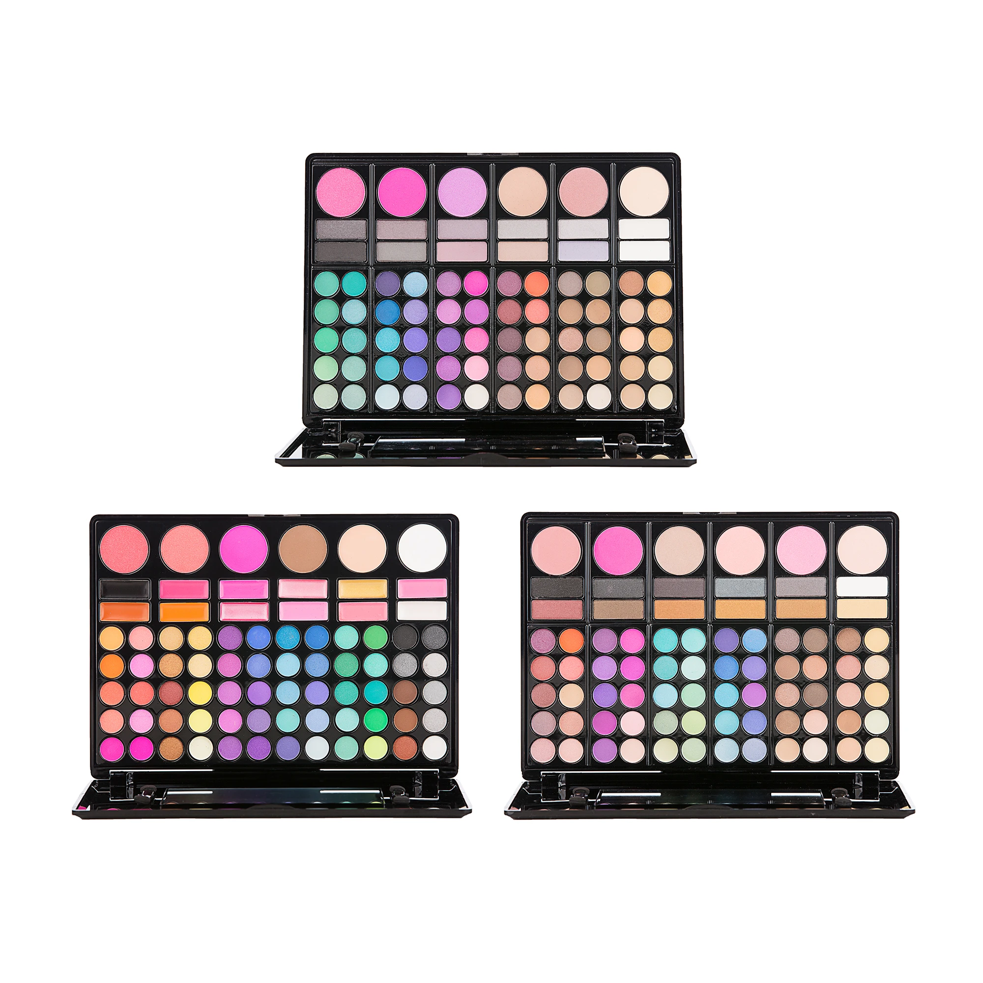 

78 colors wholesale makeup supplies maquillaje high pigment waterproof eye shadow eyeshadow palette, Multi-colored