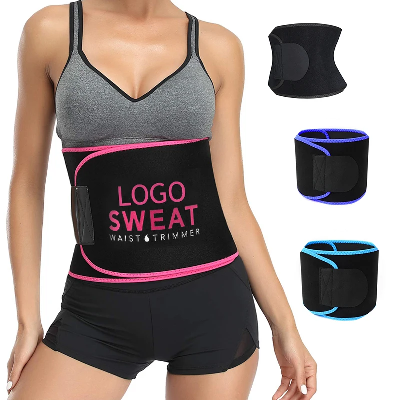 

Low MOQ Custom Logo Waist Support Neoprene Ladies Custom Waist Trainer Slimming Belt, Nude