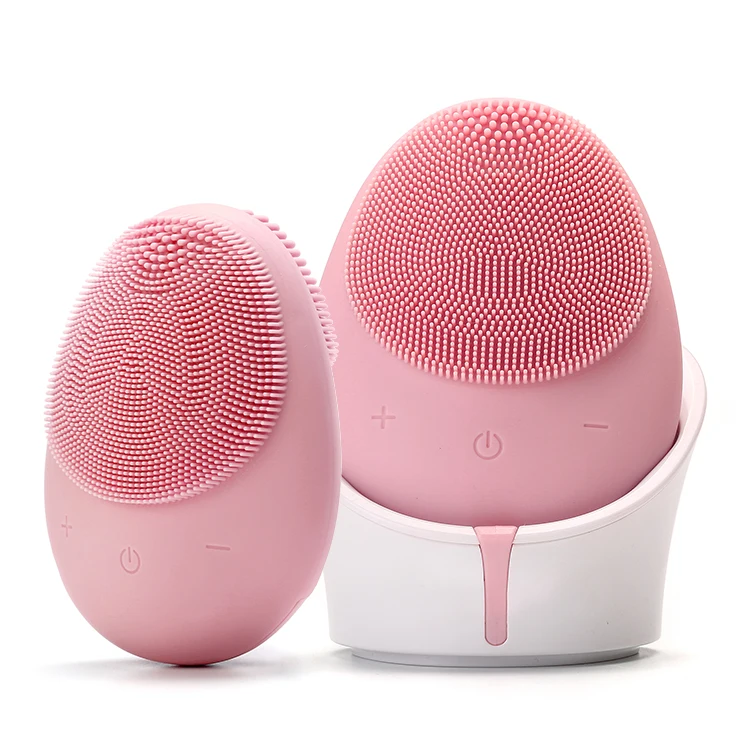 

Spinning facial cleansing rotary brush for face skin care tool