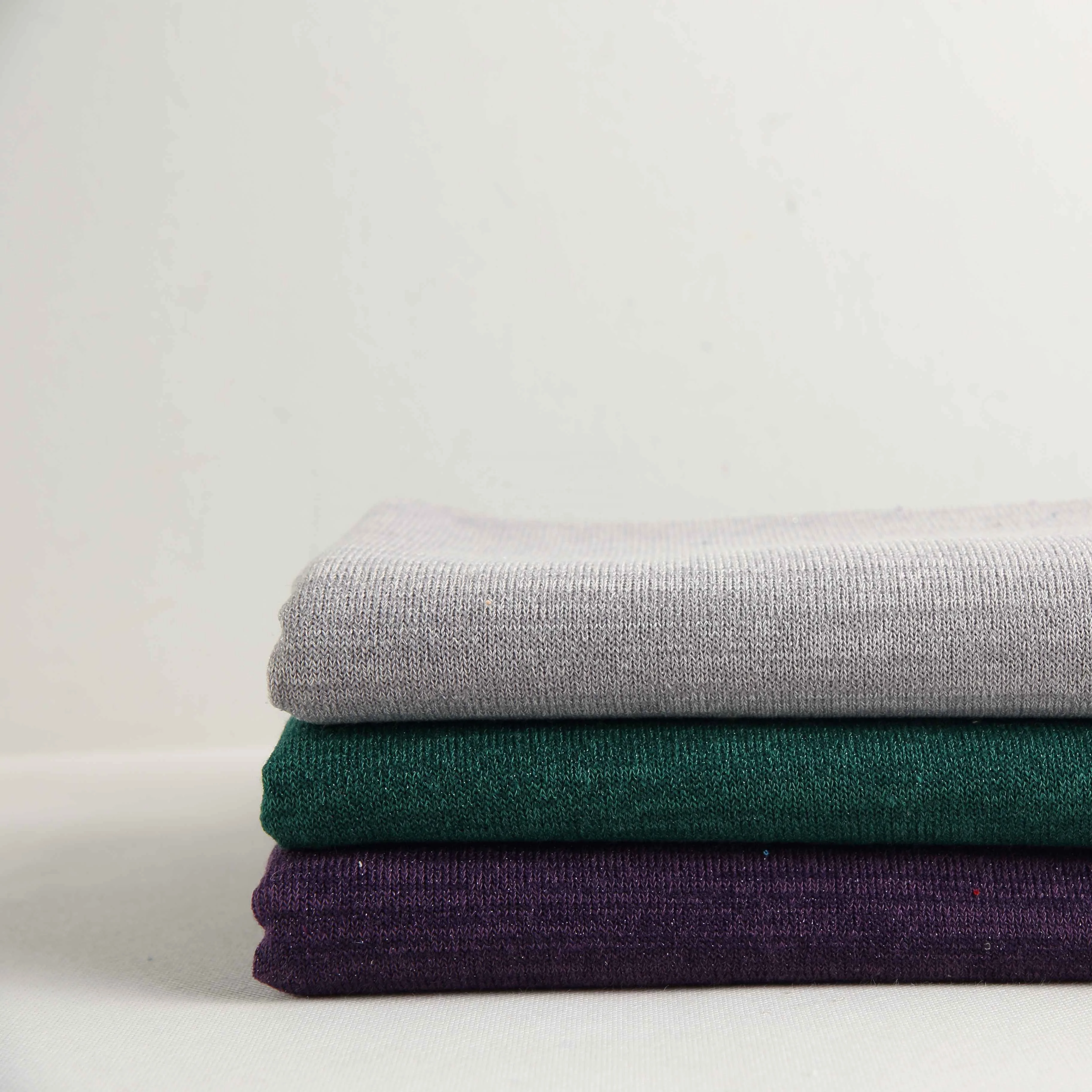 纬编涤纶弹性明亮丝绸和竹结针织粗针织针织面料 - buy 纬编针织面料