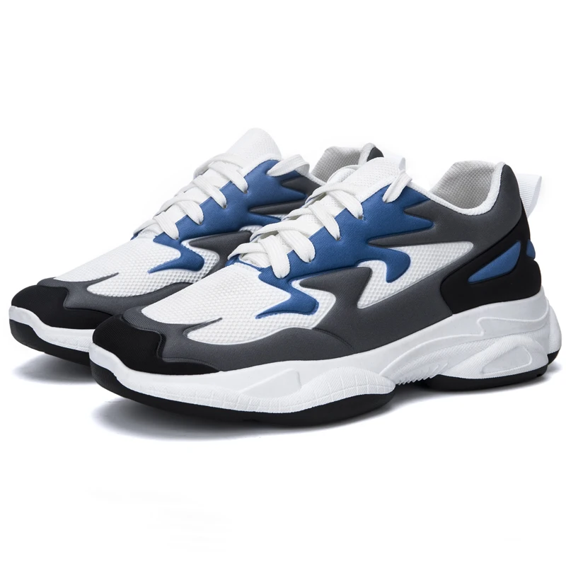 

New listing trendy breathable non-stuffy feet men running sneakers, Mixed