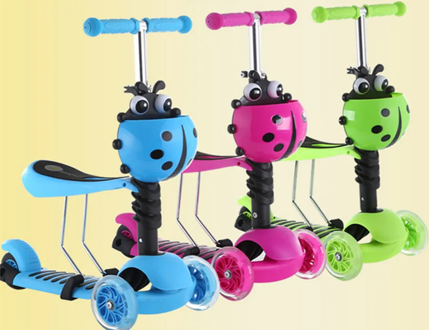 

Cheap Factory Price Children scooter tricycle baby 3 in 1 Electric scooter children seat Scooter kids 3 wheels child