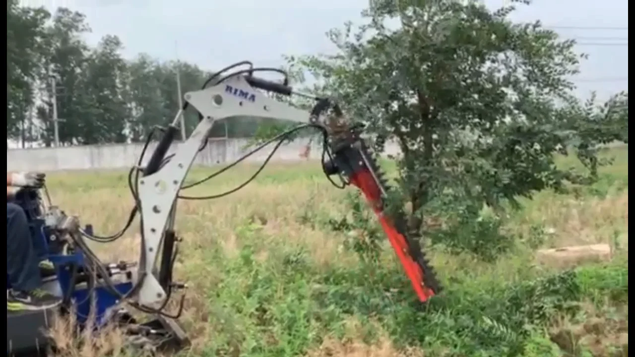 Forestry Tree Branch Cutting Machine,Hydraulic Hedge Trimmer For ...