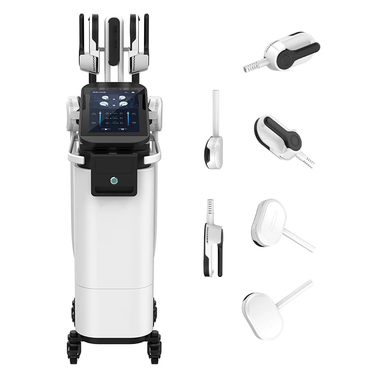 

High Quality Muscle Stimulator ems 4 Big Heads 100W Muscle Stimulator ems 8pack Butt, White