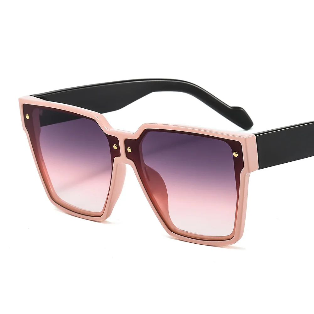 

Vintage Oversized Sunglasses Women Men Luxury Sun Glasses 2021 Fashion Square Female Glasses Shades UV400 Gradient