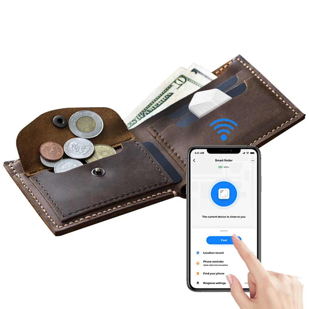 

Wireless anti lost Blue tooth 5 Smart Finder purse tracker Smart Blue tooth anti-lost