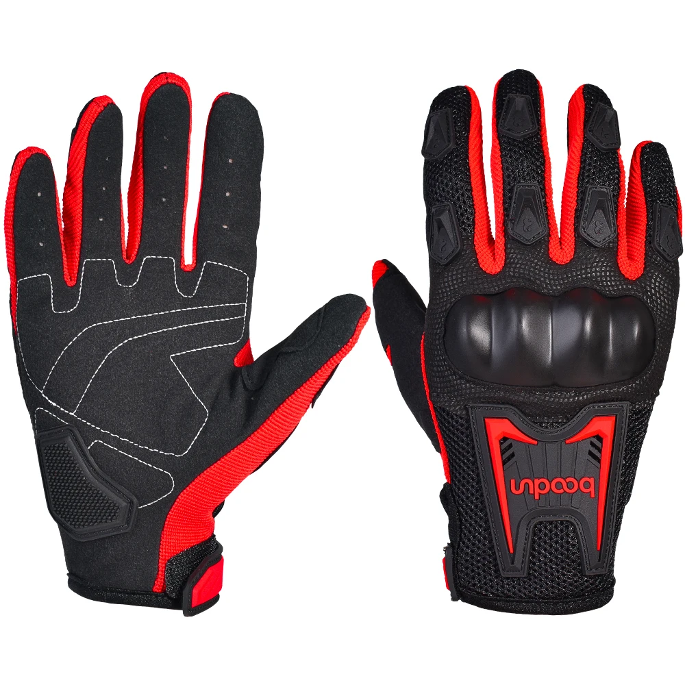 

Boodun 2019 fashion anti fall non-slip motorcycle gloves, Customized color