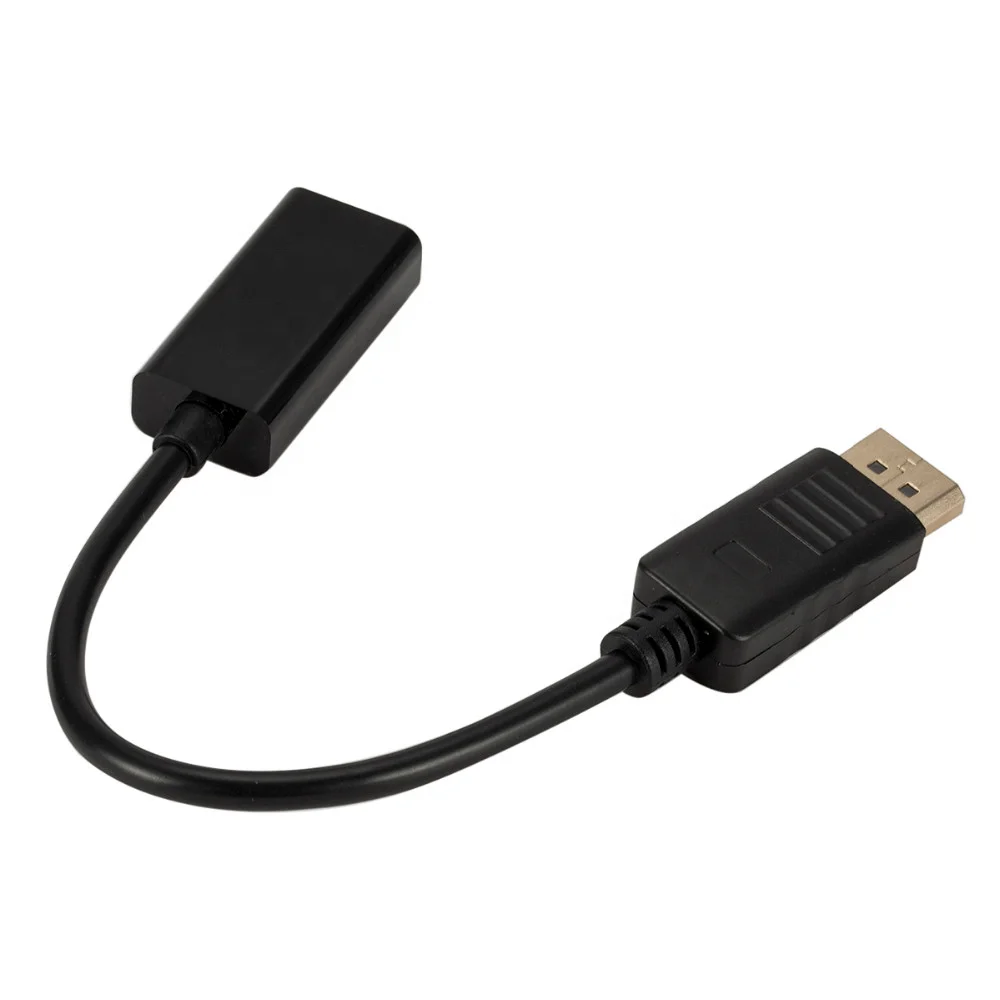 1080P DisplayPort to HD MI Adapter DP Display Port to HD MI Female to Male Adapter Cable - ANKUX.COM