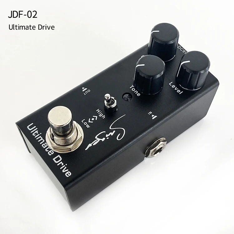 

Custom branding Single guitar effect pedals Ultimate drive effect for electric guitar, Black