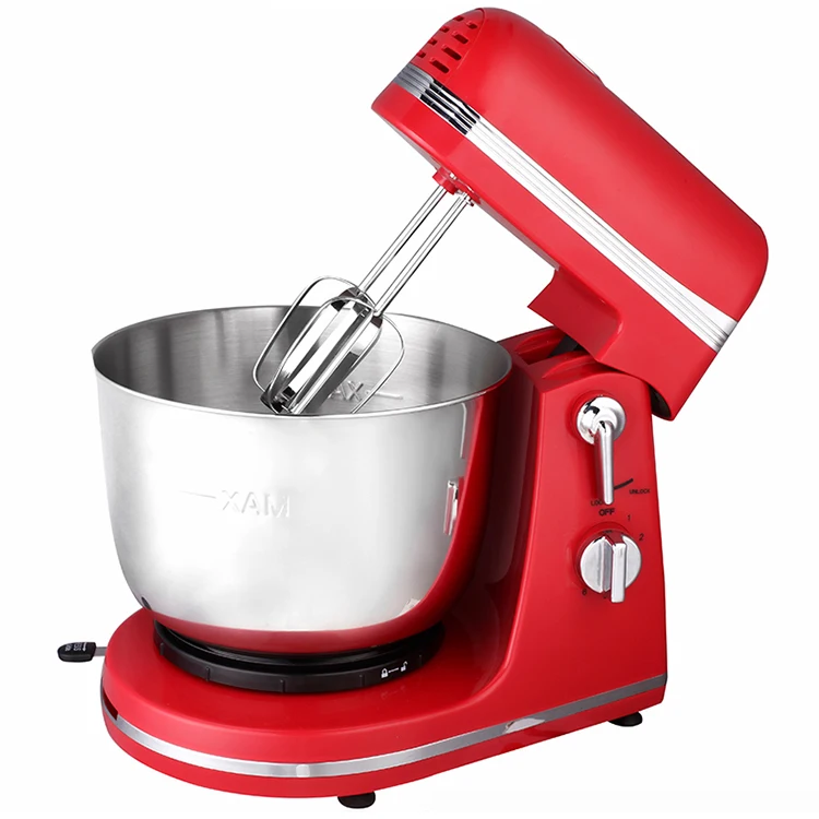 300w 5 Liter Mini Electric Kitchen Multifunction Dough Stand Mixer