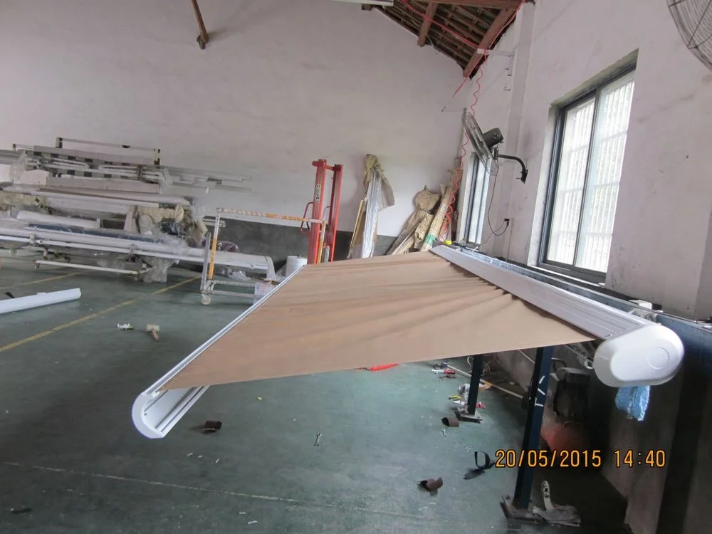 
4*3m Manual automatic integration Retractable awning Premium markise/aluminum awning 