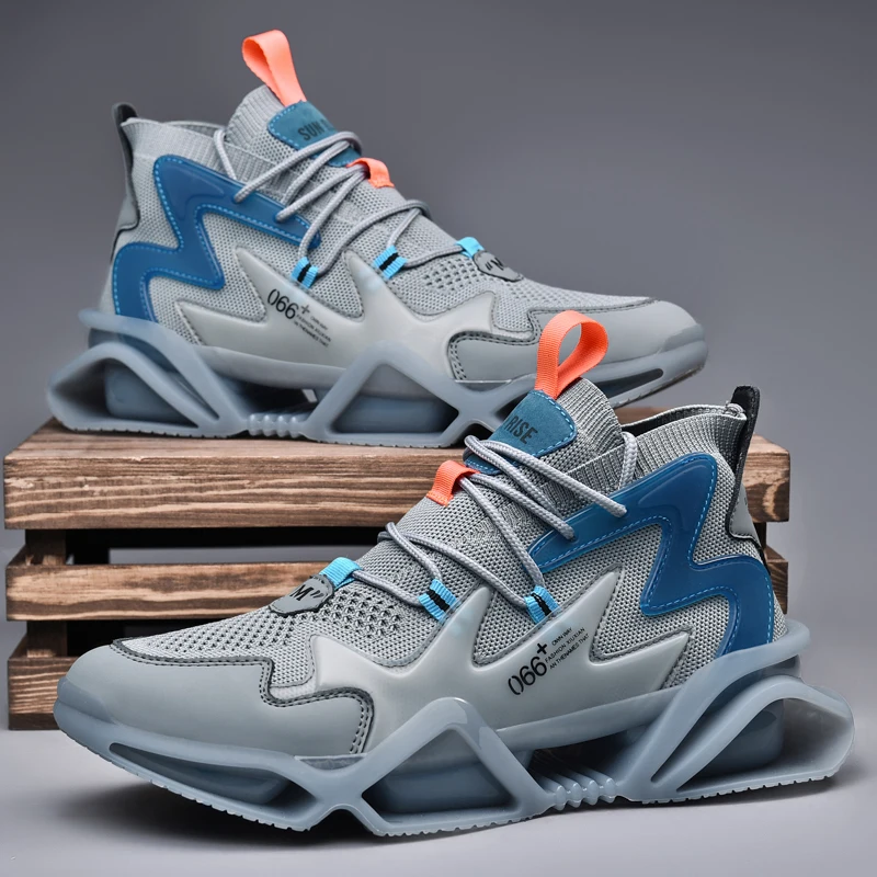 

New Men Fashion sport shoes Breathable,Anti-slip Shock Absorption New Design Hot Sellers men sneaker