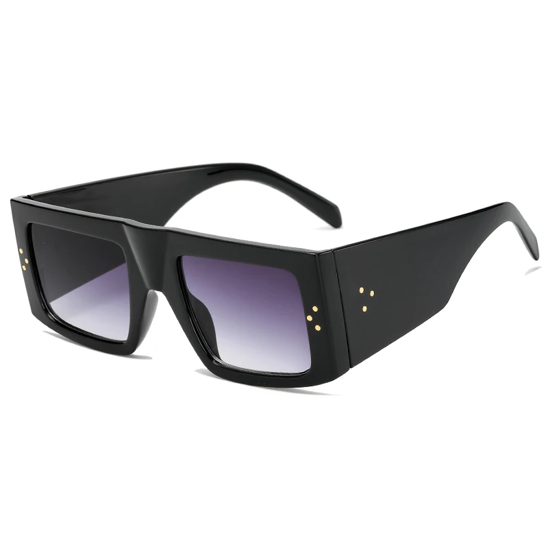 

Luxury Fashionable Wholesale Square Personalized Big Frame Cheap Sunglasses Women, Multi colors