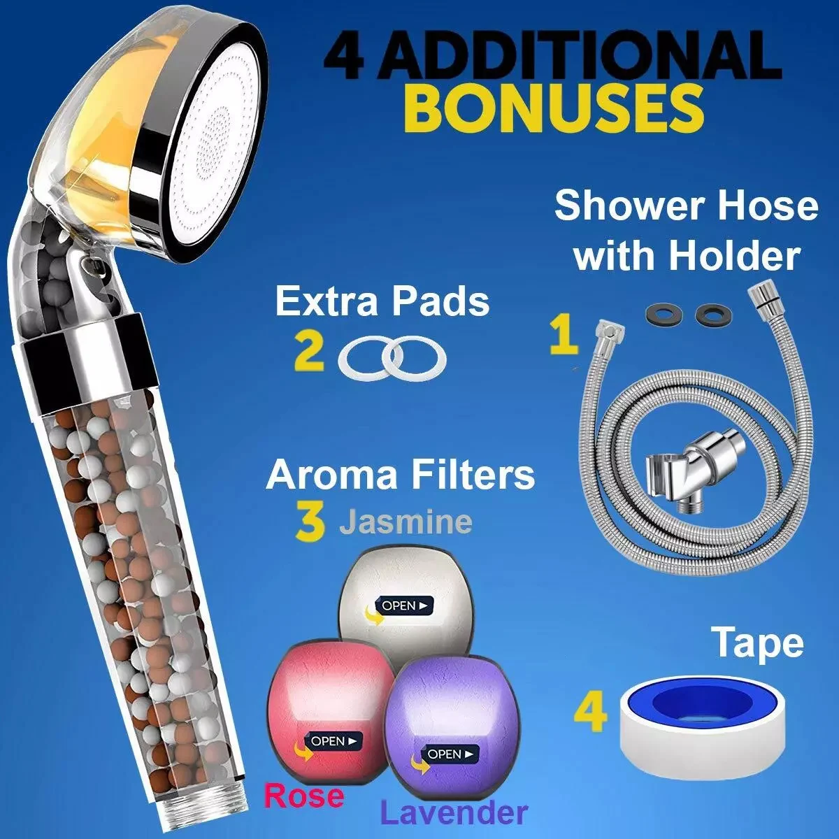 Hot Popular Aroma Sense Water Filter Shower Head Buy Aroma Sense
