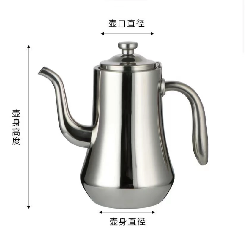 

Customize Logo Food Grade Stainless Steel Multi Colors 1L 1.5L 2L 2.5L Tea Pot