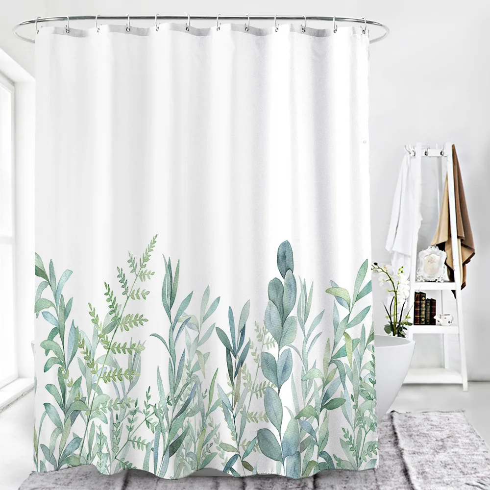 

digital printed textile shower curtain, Better Design Digital Print Texteil Shower Curtains For Bathroom