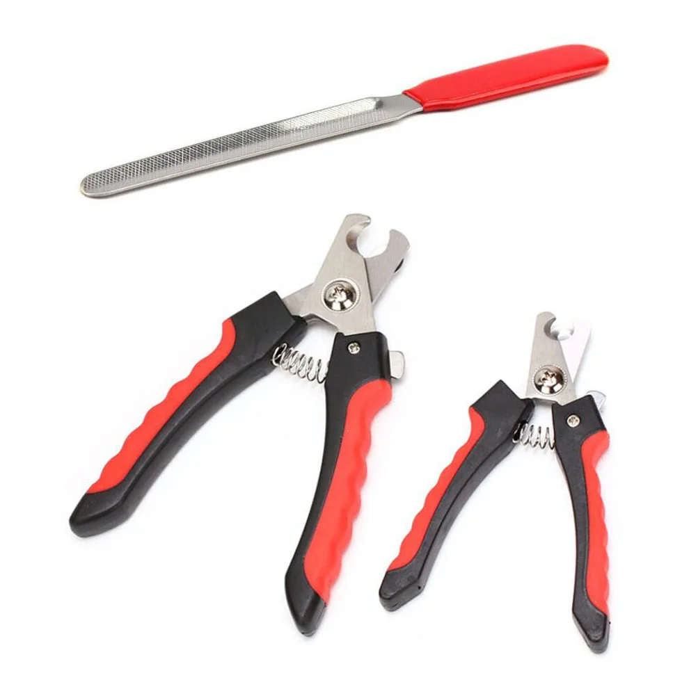 

Pet Grooming Scissors Dog Cats Supplies Pet Nail Clippers Pet Accessories Animal Trimmers Nail File Claw Cutters