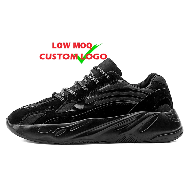 

Latest Style Custom Brand Big Size Black Male Retro Sneaker Casual Luxury Walking lightweight Jogging Men Sport Shoes