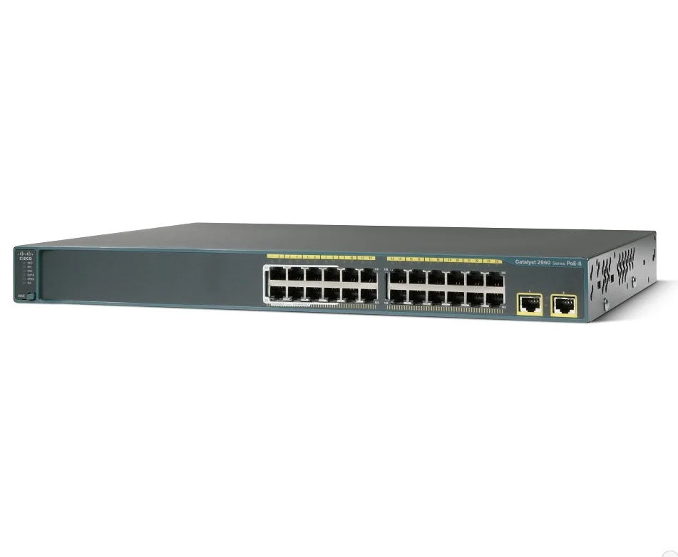 

Hot sale ethernet 2960X-24PS-L 24 port poe switch cisco, Grey