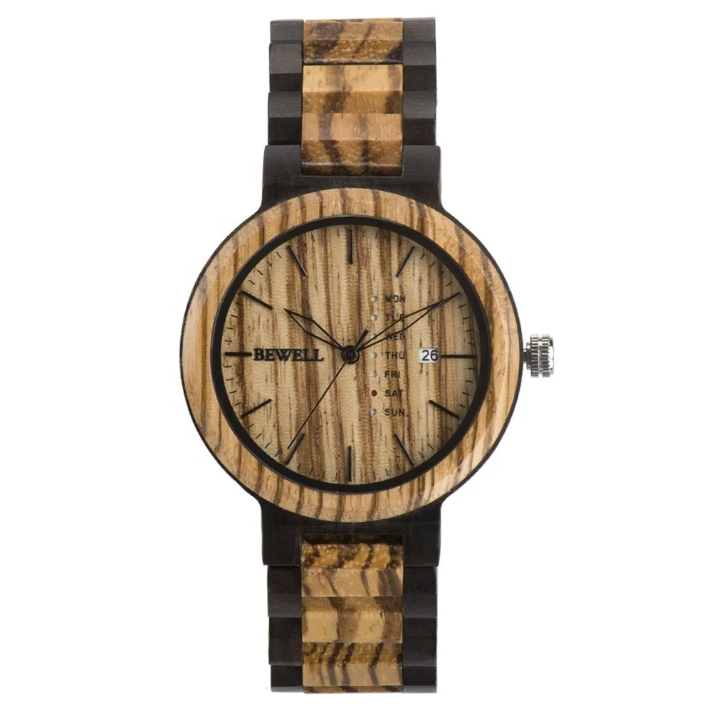 

New Custom colorful wood watch with CE RoHS SGS certificates
