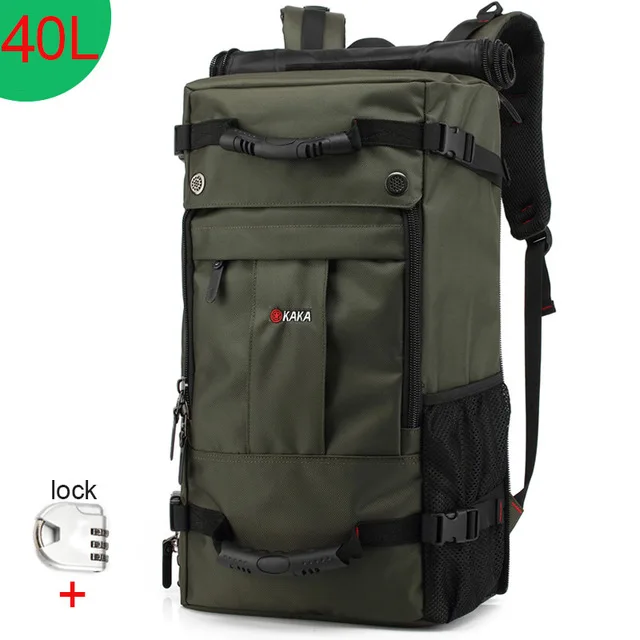 50L Waterproof Travel Backpack Men Women Multifunction 17.3 Laptop Backpacks Male outdoor sports  Bag mochilas Best quality 62284627565 
