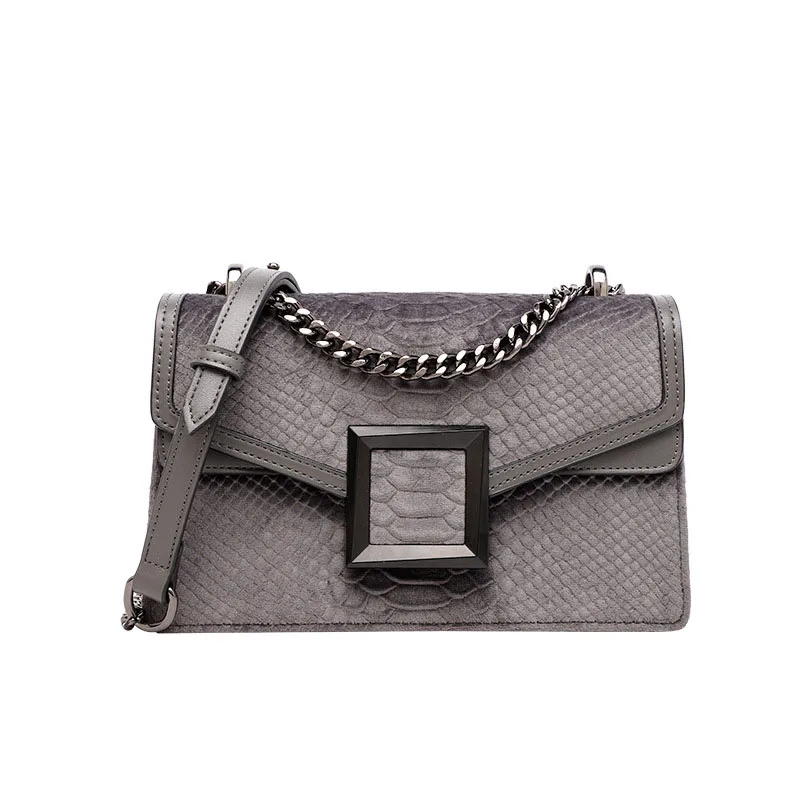 

2021 Fashion Snakeskin Shoulder Vintage Ladies Casual Hand Bag Female Purse Crossbody Bags handbags for women, 7colors