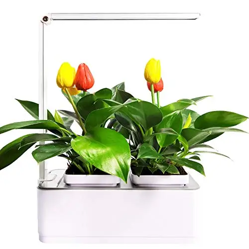 

2021 best selling smart LED grow garden indoor plant grow garden supplies, White