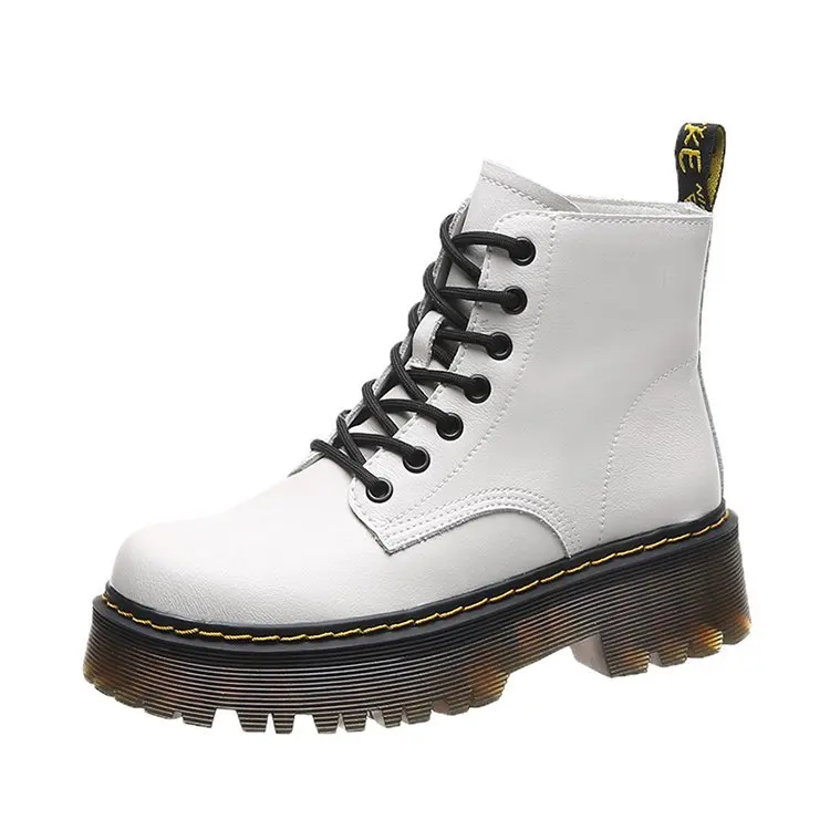 

Wholesale Hot Fashion Pu Leather Martin Boots Shoes Women Boots