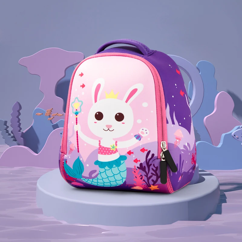 

Kids cartoon backpack school boy girl kids cartoon animal kids backpack
