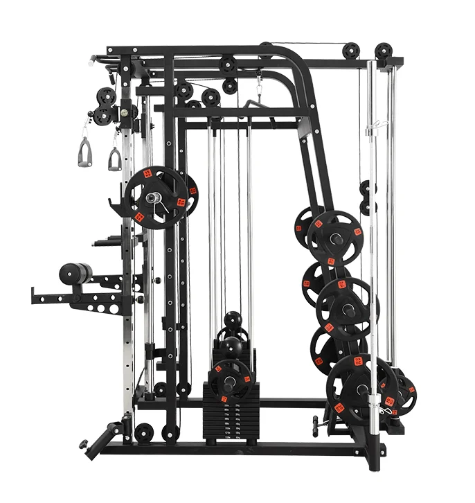

2021 online buy body building leg curl power rack gym commercial use strength fitness equipment at home, Black