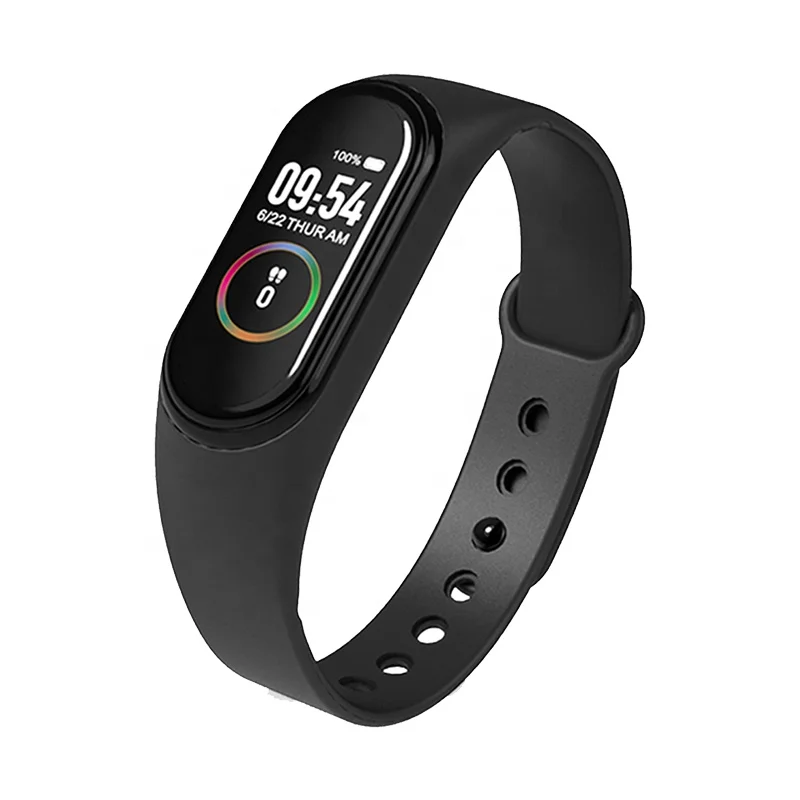 

Amazon 0.96 OLED Color Touch M4 Band Sleep Heart Rate Fitness Tracker Waterproof Sports Smart Wrist Band M4