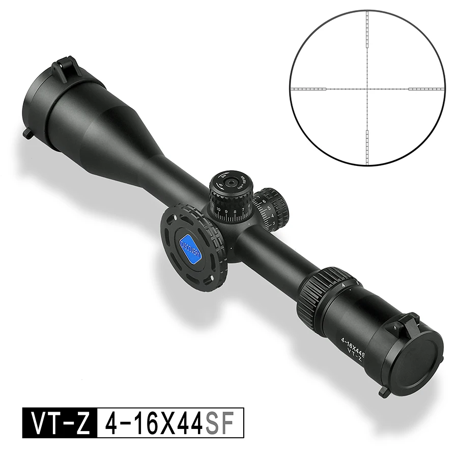 

Discovery Optics VT-Z 4-16X44 SF Scopes & Accessories Guns and Weapons Army Airgun Scope with 20mm ring mount