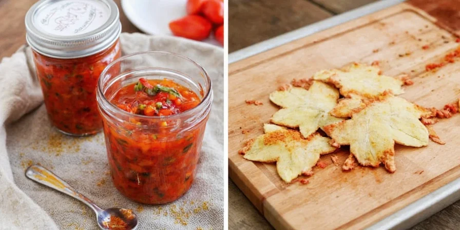 Homemade Sweet Pepper Relish in Bowl