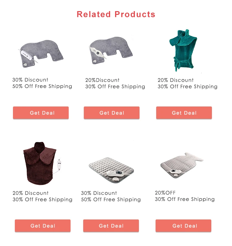 亚马逊畅销产品12x24 可微波电肩颈加热垫 用于腰痛和抽筋 Buy 肩颈加热垫 颈部和肩部加热垫 肩背加热垫