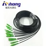 2/4/8 /12/24 cores SM-G652D Fiber Optical patch cord Double sheath Armored with braid