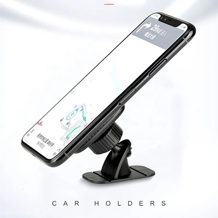 

Strong Magnetic Phone Holder Carbon Fiber Car Dashboard Windshield Window, Black