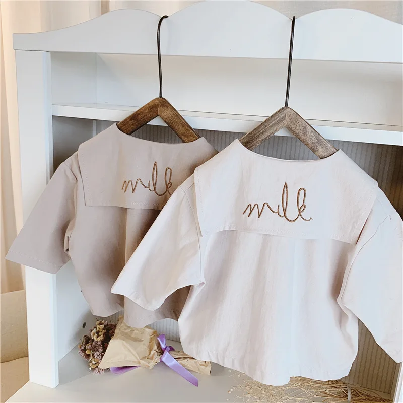 

2021 Spring Autumn Baby Toddler Children Clothes Girls T Shirt Tops Long Sleeve Girls Blouse Baby Tees