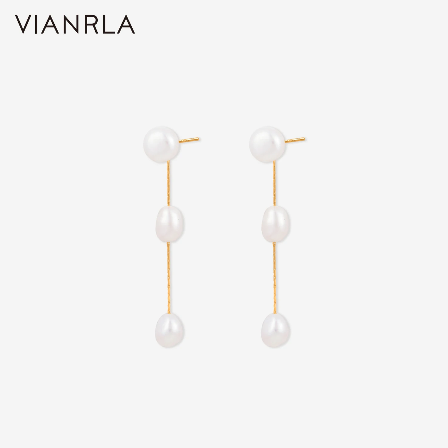 

VIANRLA Silver Earring Jewelry Pearl Jewelry Earrings Fashion Women's Jewelry Laser Custom Logo