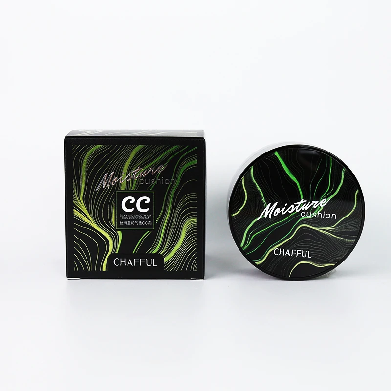 

Chafful Mushroom Head OEM ODM Cosmetic Foundation For Extreme Bare Air Cushion CC Cream For Face Makeup, 2 colors
