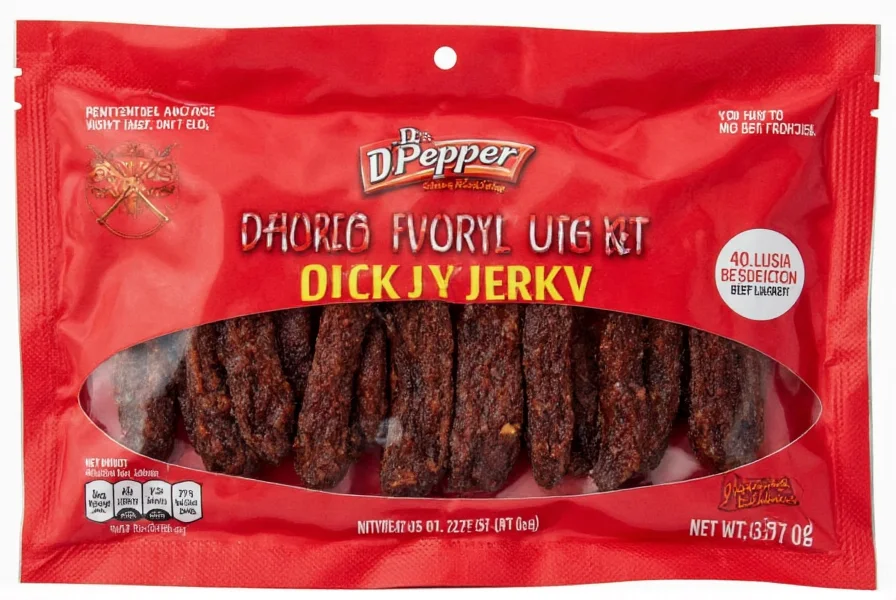 Dr Pepper Beef Jerky: Flavor Profile & Availability Guide