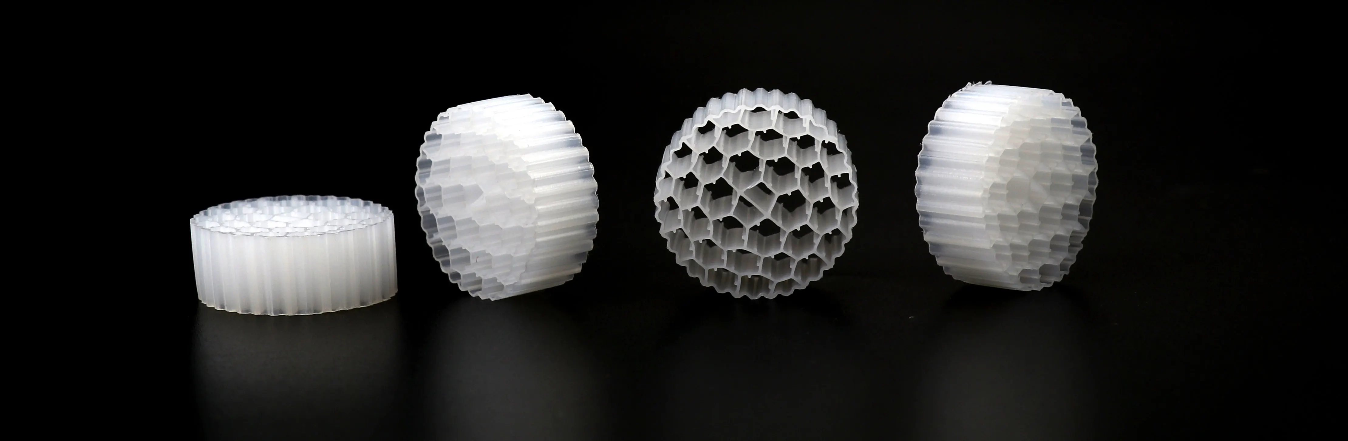 hdpe 生物介质 mbbr 具有优异的薄膜悬挂速度