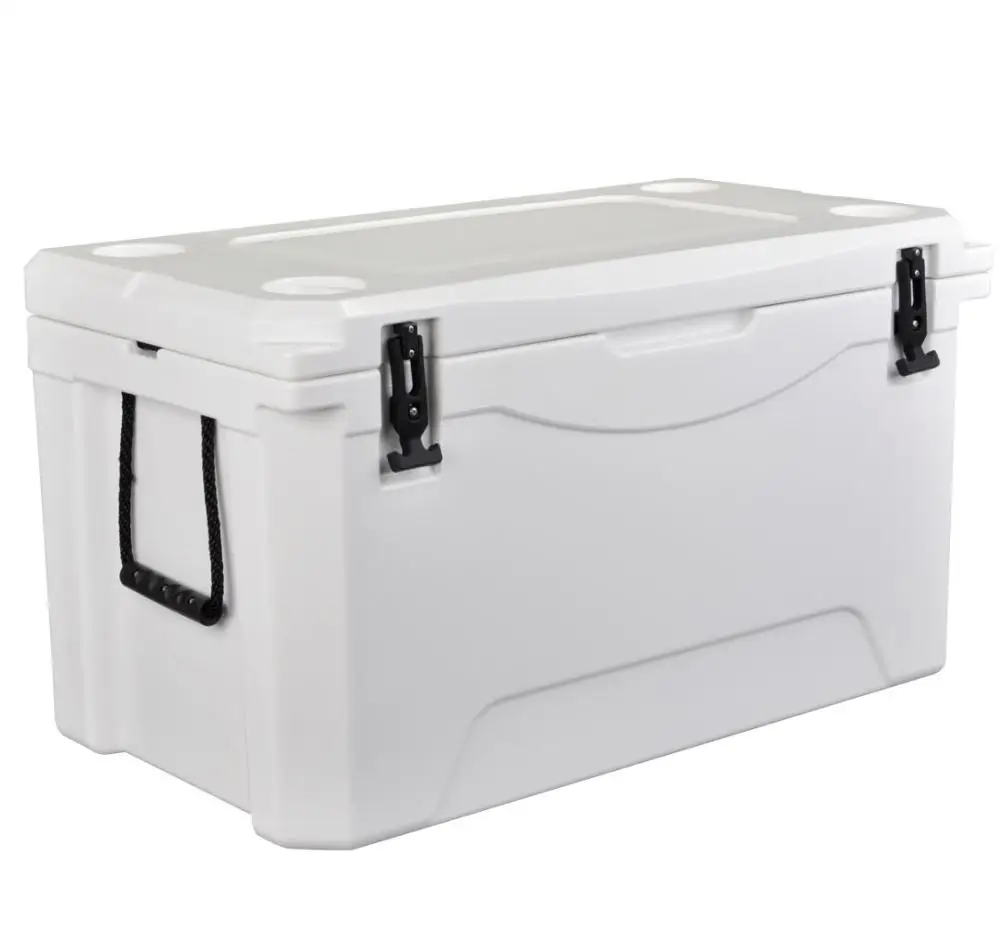 

Custom 110 Litre heavy duty plastic insulated rotomold hard cooler