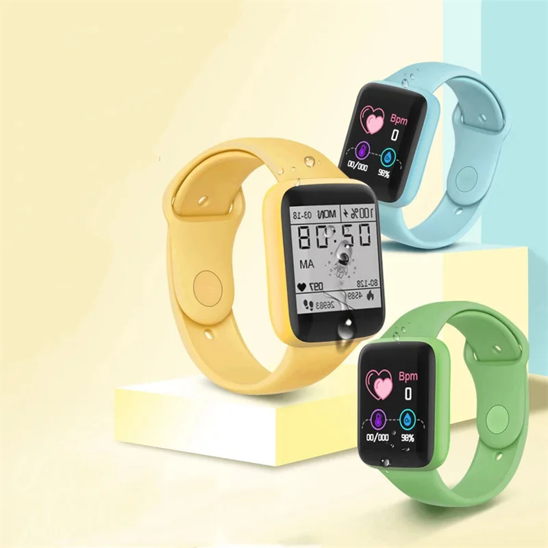 

Yuniq Blood Sugar Smart Watch Series 7 Fitness Tracker Pro Smart Bracelet Reloj Smartwatch D20 Macaron