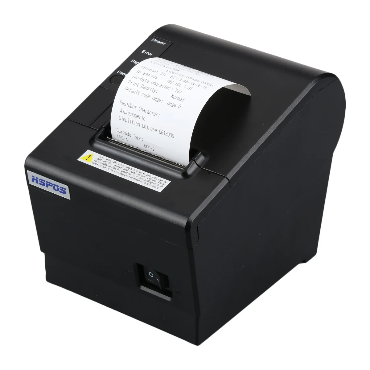 

HS-C58CULW 58MM Thermal Receipt Printer USB lan gprs with cutter POS systems Support Windows