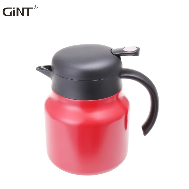 

0.6L dark blue press ABS material hot selling turkish arabic dallah coffee tea pot kettle